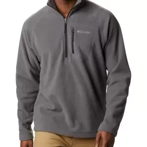 Blusa Fleece Columbia Masculina Fast Trek™ III Meio Zíper