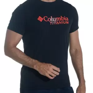 Camiseta Columbia Masculina Neblina Titanium Burst
