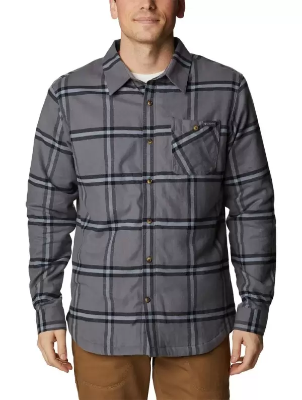 Camisa M/L Columbia Masculina Cornell Woods™ Fleece Lined Flannel