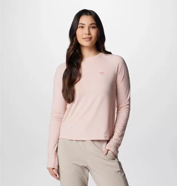 Camiseta Feminina Columbia PFG Uncharted™ Knit Long Sleeve