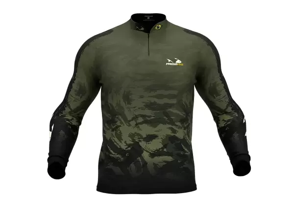 Camisa de Pesca Presa Viva Camuflada