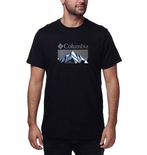 Camiseta Columbia Masculina Fractal Peaks