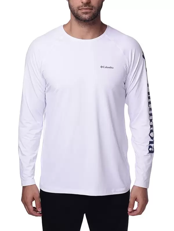 Camiseta Columbia Masculina Aurora Manga Longa