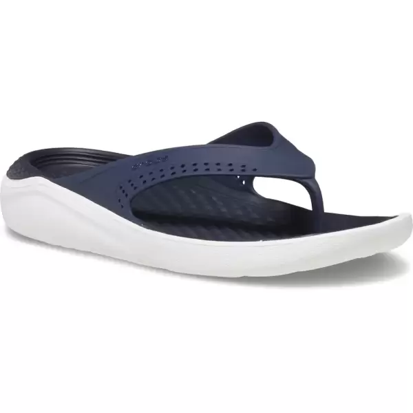 Chinelo Crocs LiteRide Flip Navy