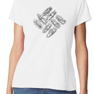 Camiseta Columbia Feminina Outlined Kayaks