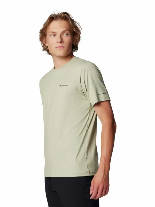 Camiseta Columbia Masculina Tech Trail Crew Neck II Safari - Image 2