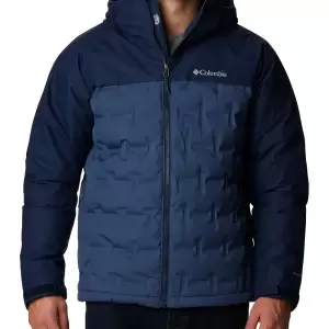 Jaqueta Down Columbia Masculina Grand Trek™ III com Capuz
