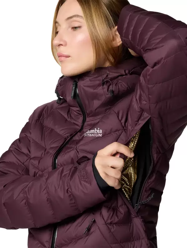 Jaqueta Down Columbia Feminina Roaring Fork™ II - Image 4