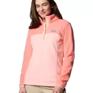 Jaqueta Fleece Columbia Feminina Benton Springs 1/2 Snap Pull Over II
