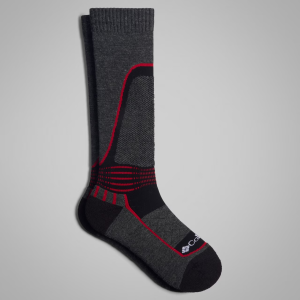 Meia Columbia Masculina Ski Slope OTC Black-Charcoal