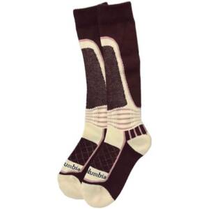 Meia Columbia Feminina Ski Slope OTC Lady Chalk-Wine